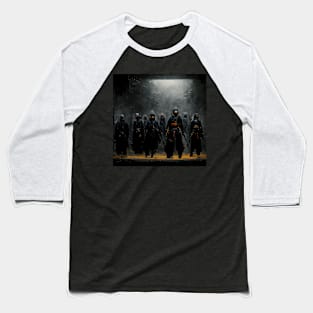 Dark Army of the Ninjas Baseball T-Shirt